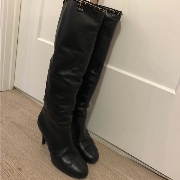 RESERVED - ❤️Authentic Chanel Boots❤️ (Only available until Nov 15) - Picture 1 of 15